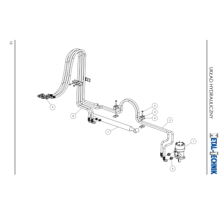 Części zamienne - Szczotka do chwastów